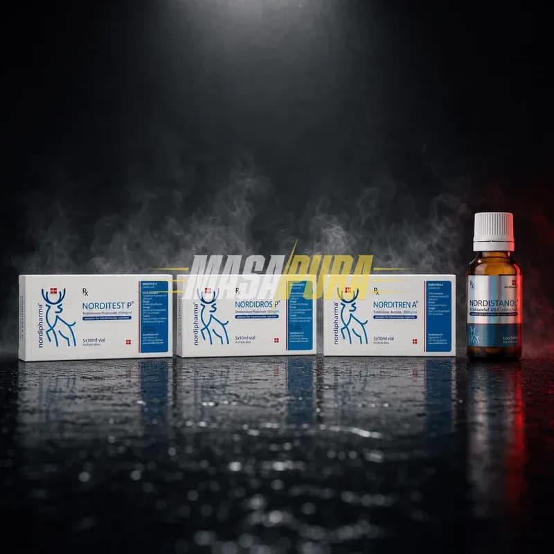 Nordi Cut Protocol – NordiTest P 150 + NordiDros P 150 + NordiTren A 150 + NordiStanol 10mg