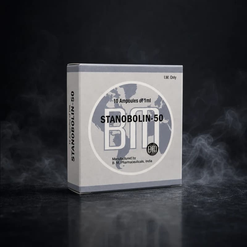 Stanobolin-50 50mg/ml 10x1ml Fiole de la BM Pharmaceuticals