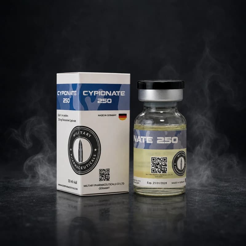 Cypionate 250 250mg/ml 10ml Vial de la Military Pharma