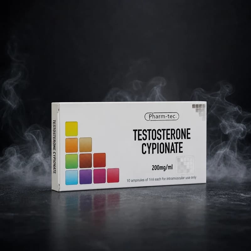 Testosterone Cypionate 200mg/ml 10x1ml Fiole de la Pharm-Tec