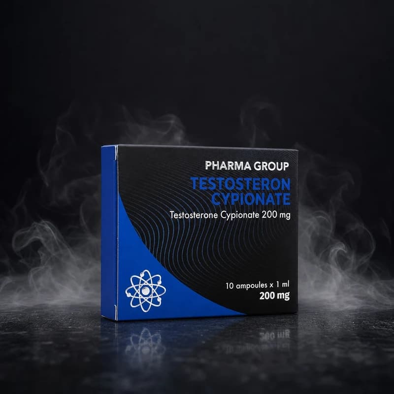 Testosteron Cypionate 200mg/ml 10x1ml Fiole de la Pharma Group