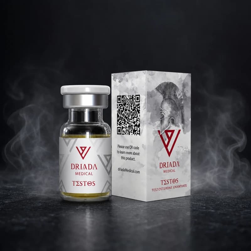 Testos 250mg/ml 10ml Vial de la Driada Medical