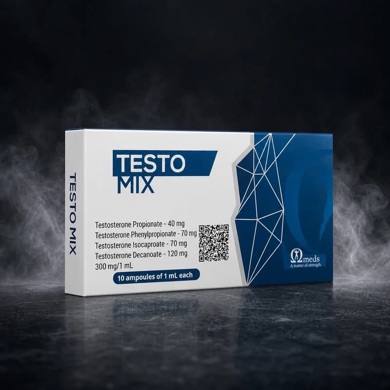 Testo Mix 300mg/ml 10x1ml Fiole de la Omega Meds