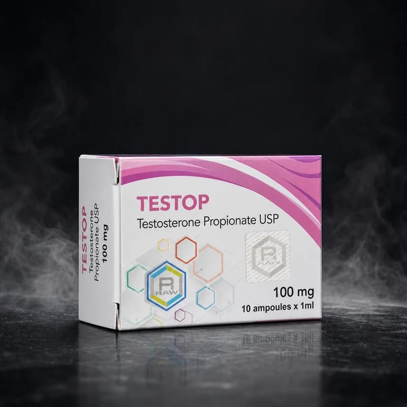 Testop 100mg/ml 10x1ml Fiole de la Raw Pharma
