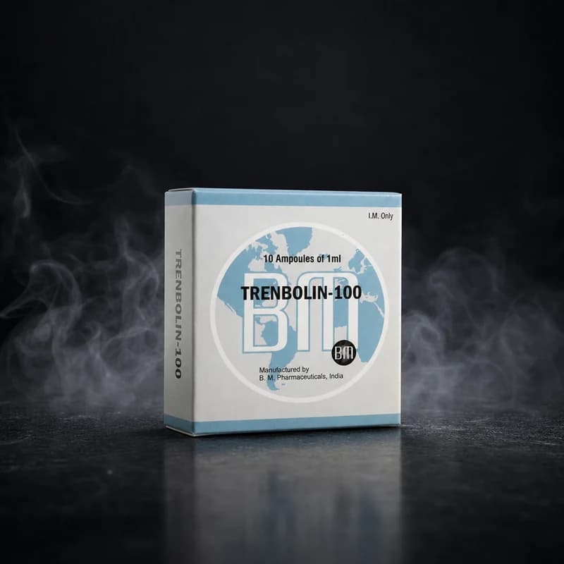 Trenbolin-100 100mg/ml 10x1ml Fiole de la BM Pharmaceuticals