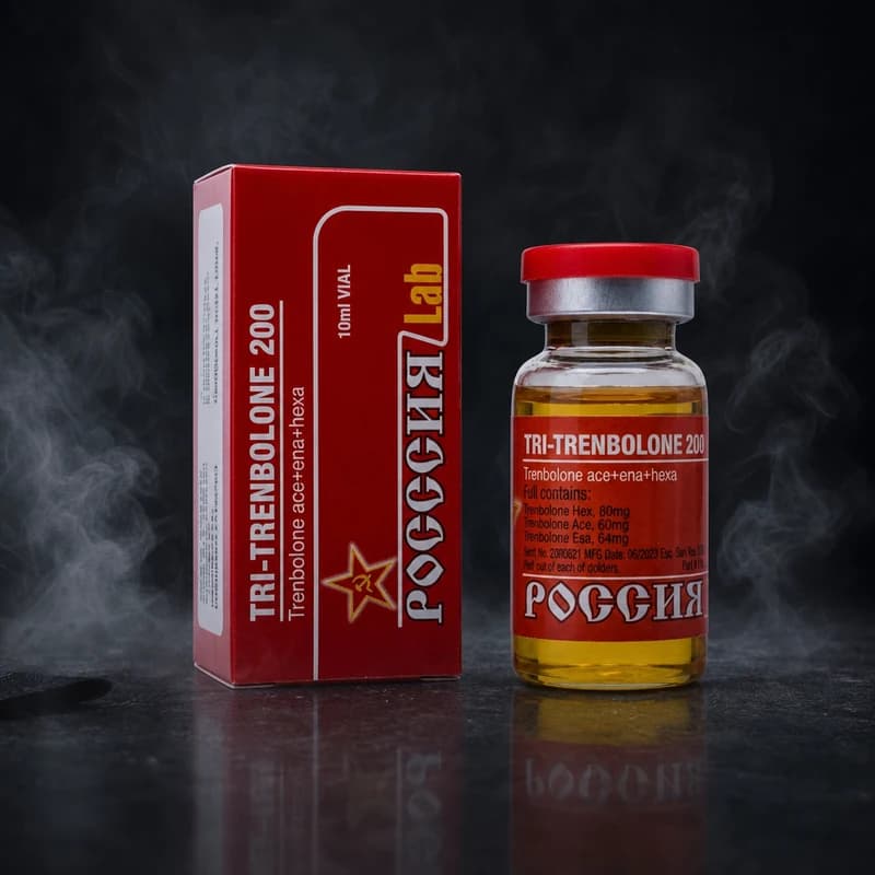 Tri-Trenbolone 200mg/ml 10ml Vial de la Rossiaz Lab