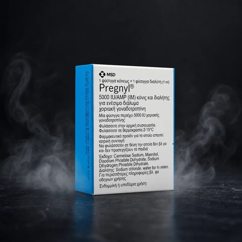 Pregnyl 5000IU/amp 1 Ampolla de la MSD