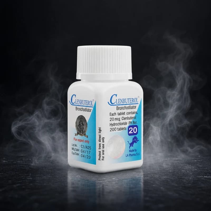 Clenbuterol 20mcg/tab 200 Compresse de la LA Pharma