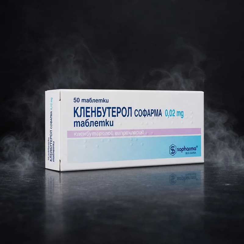 Clenbuterol 20mcg/tab 50 Compresse de la Sopharma