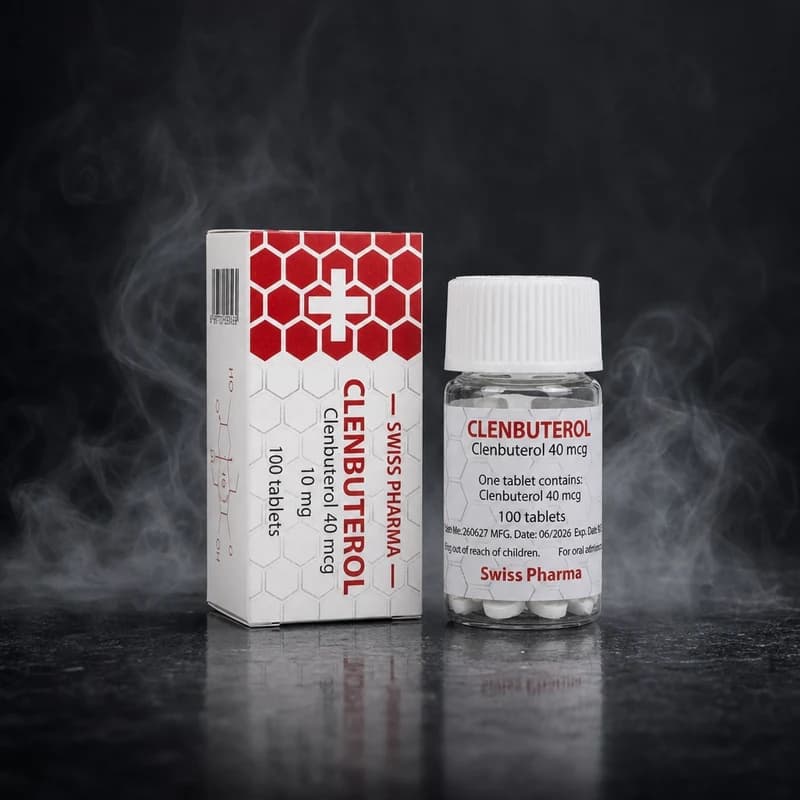 Clenbuterol 40mcg/tab 100 Compresse de la Swiss Pharma