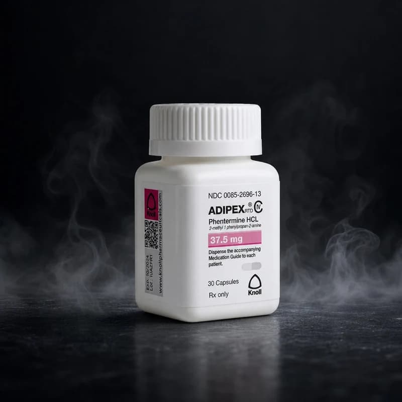 Adipex RTD 37.5mg/tab 30 Compresse de la Knoll Pharmaceuticals
