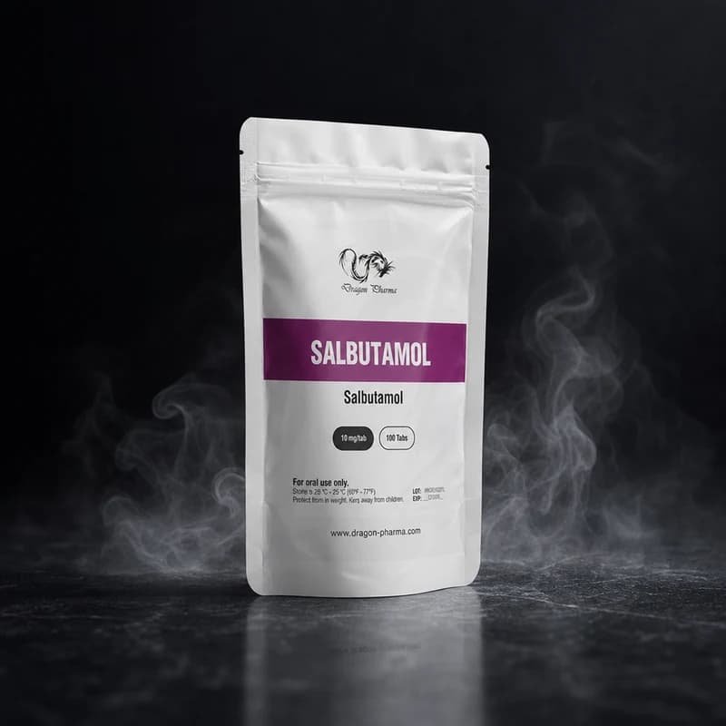 Salbutamol 10mg/tab 100 Compresse de la Dragon-Pharma