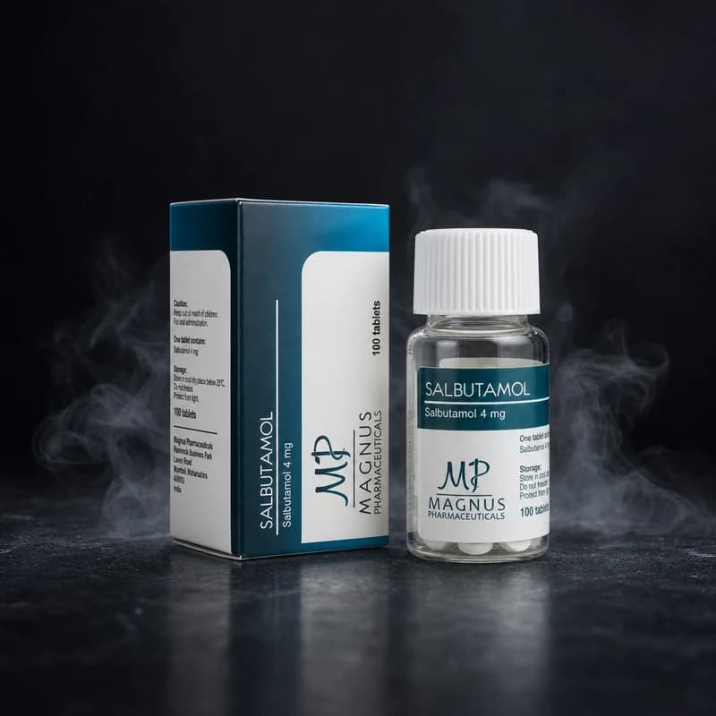 Salbutamol 4mg/tab 100 Compresse de la Magnus Pharmaceuticals