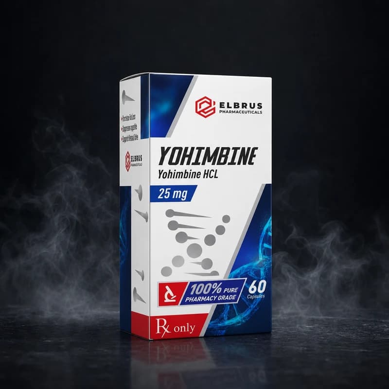 Yohimbine 25mg/tab 60 Compresse de la Elbrus Pharmaceuticals