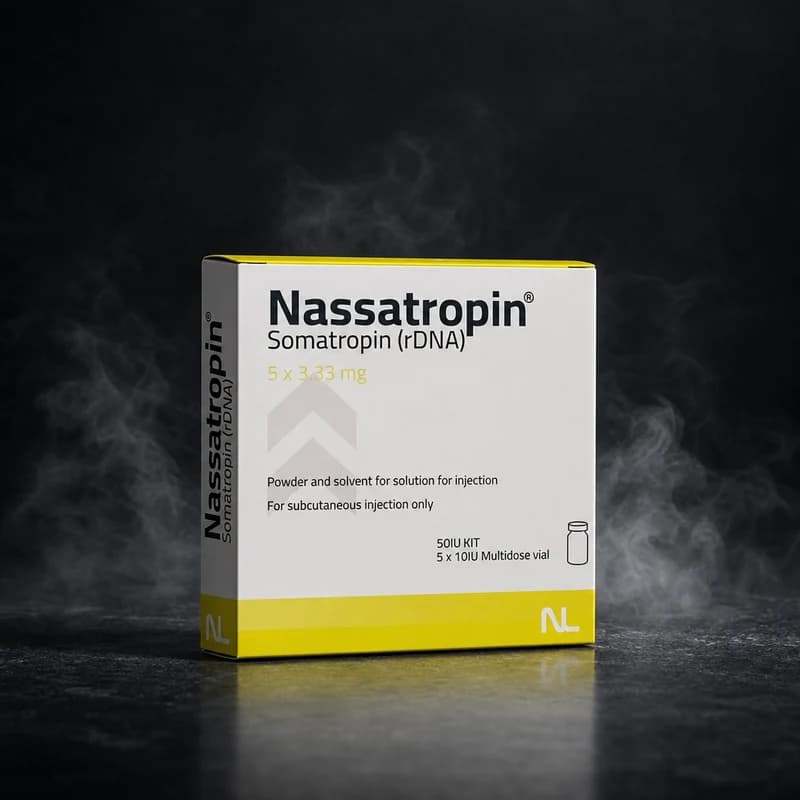 Nassatropin 10iu/vial 5 Vials de la Nassa Labs