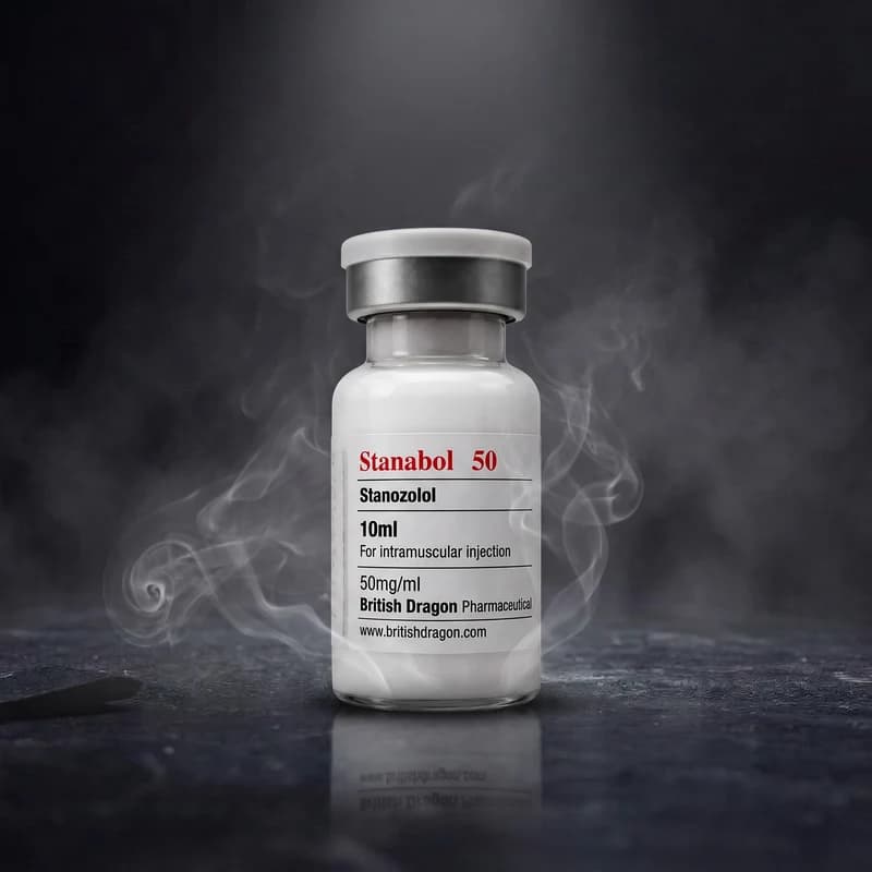 Stanabol 50 50mg/ml 10ml Vial de la British Dragon