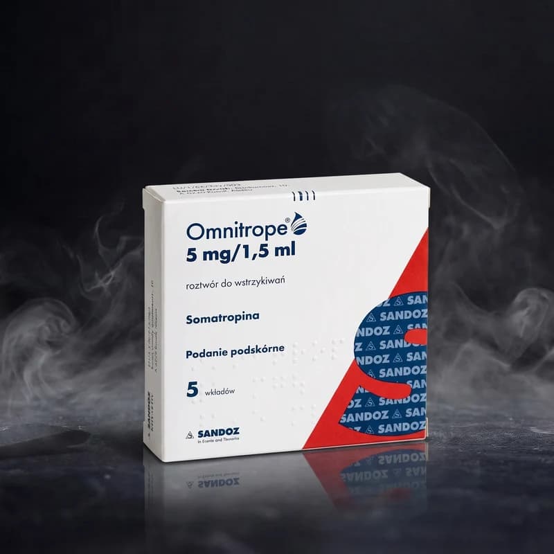 Omnitrope 75 IU 15iu/vial 5 Vials de la Sandoz