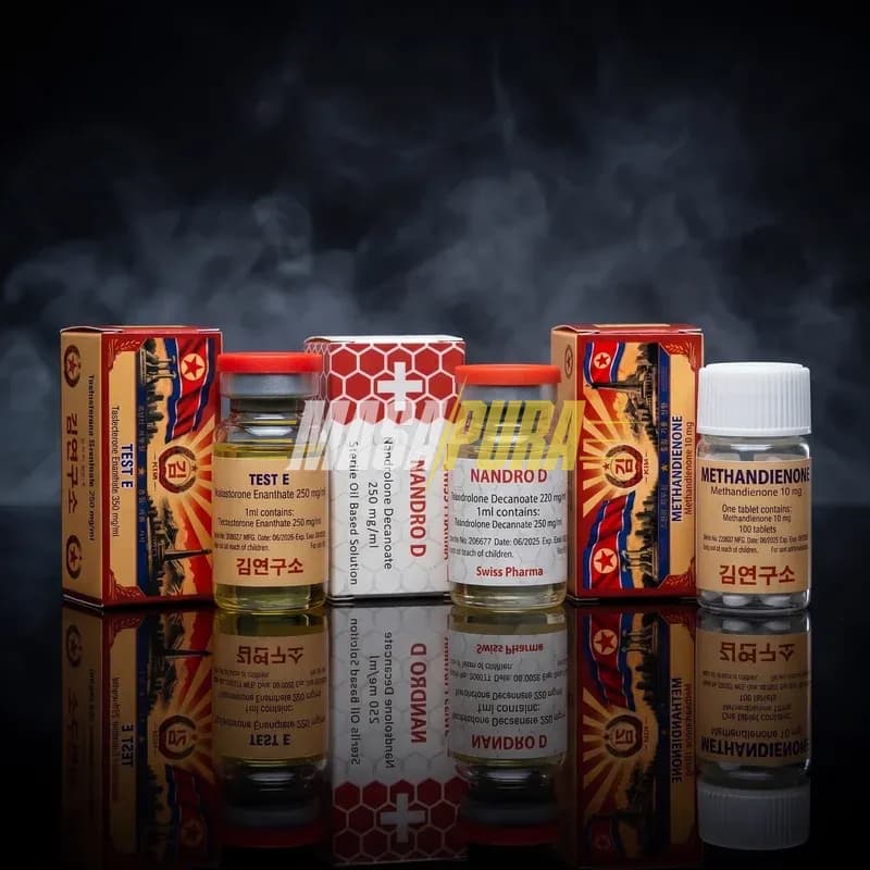 Mass Protocol Stack – Test E 250 (Kim Pharma) + Nandro-D 200 (Swiss Pharma) + Metandienonă 10mg (Kim Pharma)