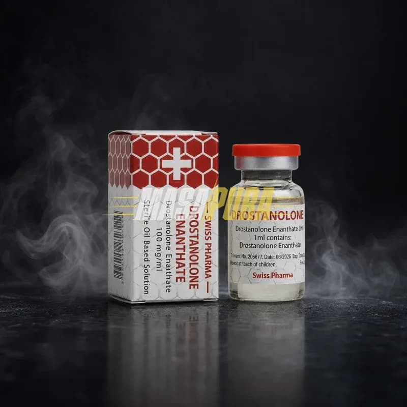 Drostanolone Enanthate 100mg/ml 10ml Vial de la Swiss Pharma
