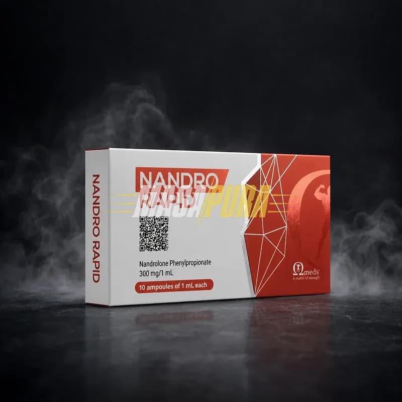 Nandro Rapid 300mg/ml 10x1ml Fiole de la Omega Meds