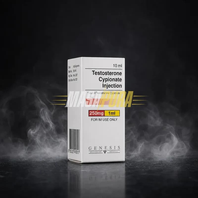 Testosterone Cypionate Injection 250mg/ml 10ml Vial de la Genesis
