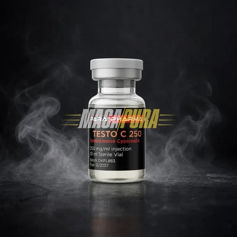 Testo C 250 250mg/ml 10ml Vial de la Para Pharma