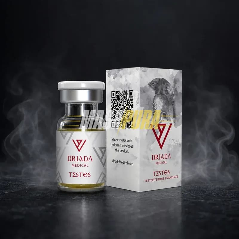 Testos 250mg/ml 10ml Vial de la Driada Medical