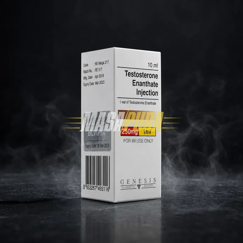 Testosterone Enanthate Injection 250mg/ml 10ml Vial de la Genesis