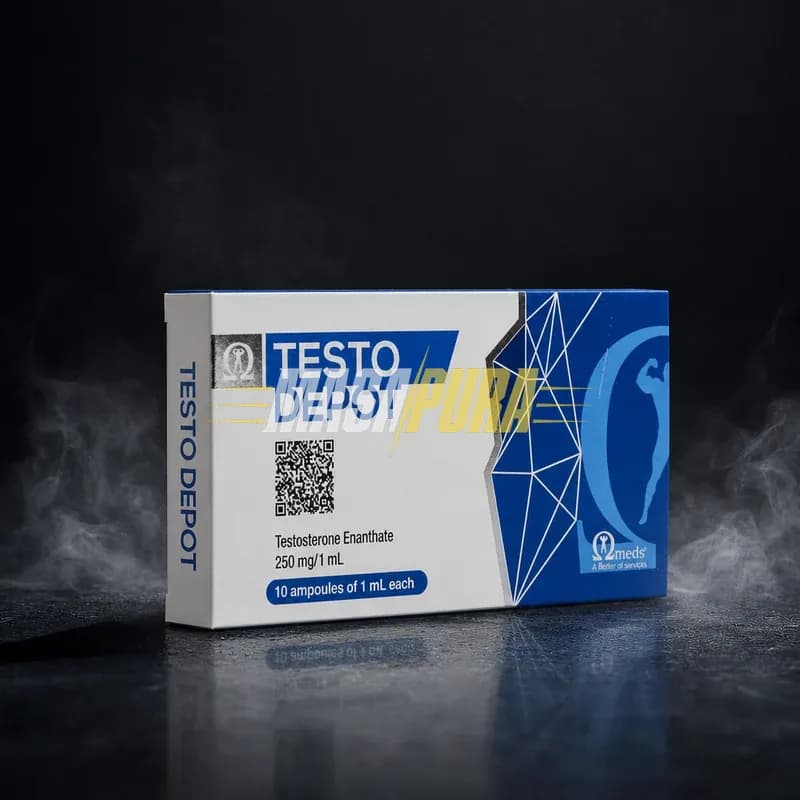 Testo Depot 250mg/ml 10x1ml Fiole de la Omega Meds