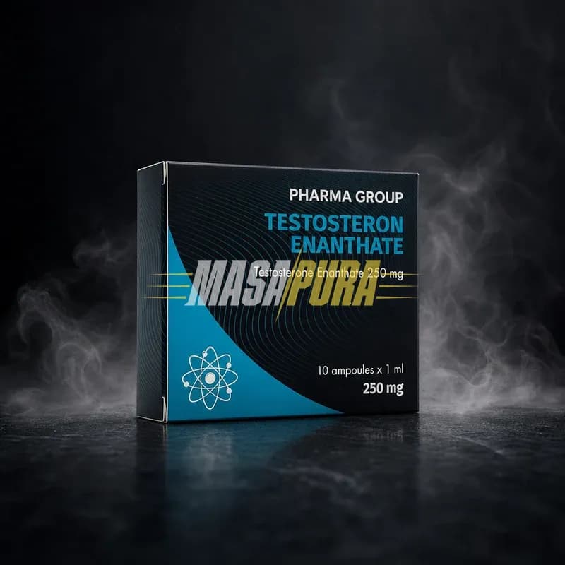 Testosteron Enanthate 250mg/ml 10x1ml Fiole de la Pharma Group