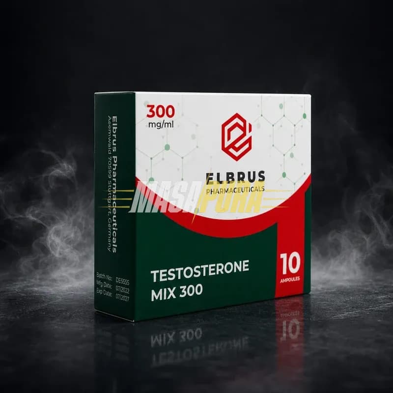 Testosterone Mix 300 300mg/ml 10x1ml Fiole de la Elbrus Pharmaceuticals