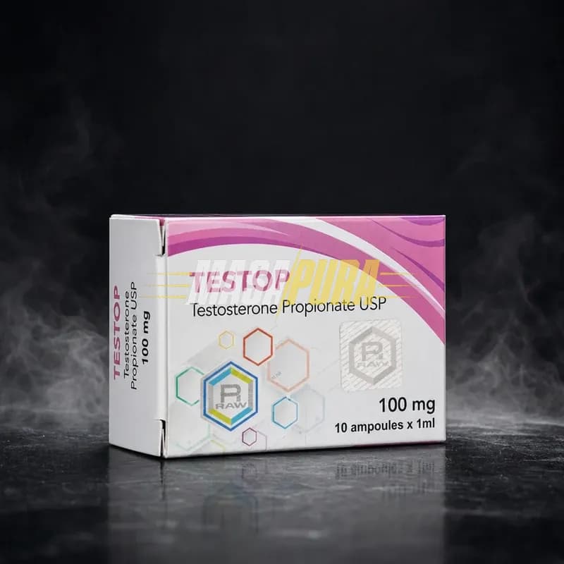 Testop 100mg/ml 10x1ml Fiole de la Raw Pharma