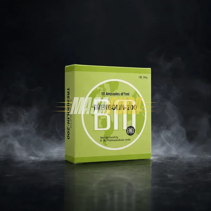Trenbolin-200 200mg/ml 10x1ml Fiole de la BM Pharmaceuticals