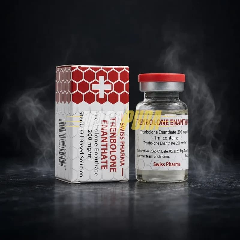 Trenbolone Enanthate 200mg/ml 10ml Vial de la Swiss Pharma