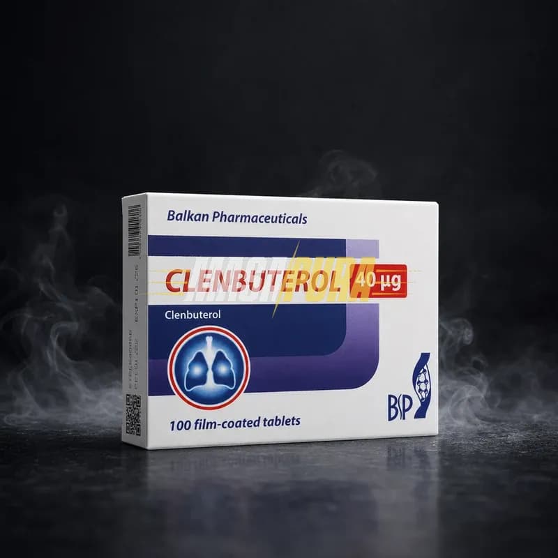 Clenbuterol 40mcg/tab 100 Compresse de la Balkan Pharmaceuticals