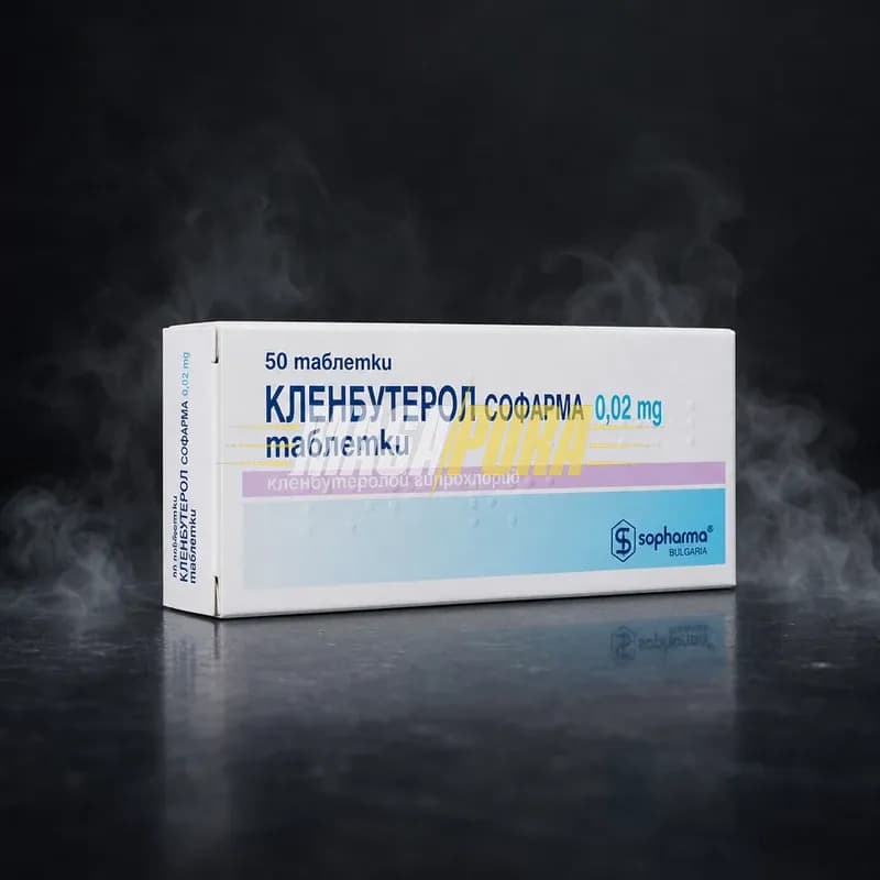 Clenbuterol 20mcg/tab 50 Compresse de la Sopharma