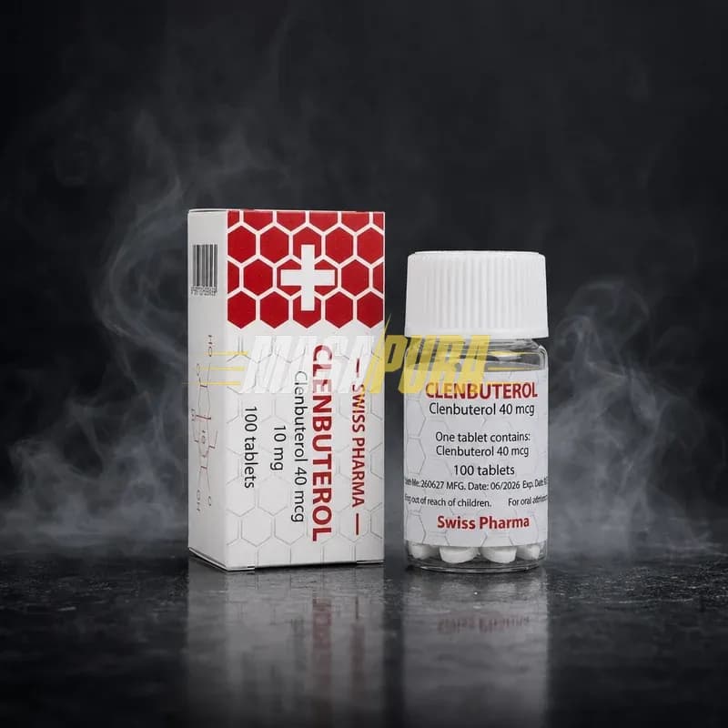 Clenbuterol 40mcg/tab 100 Compresse de la Swiss Pharma