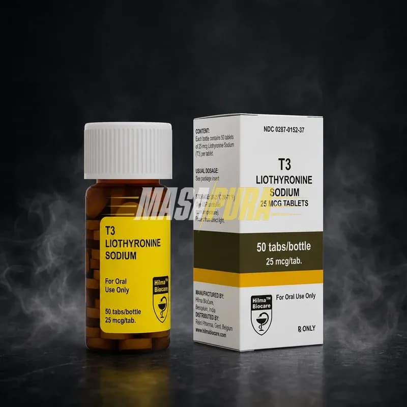 T3-Liothyronine Sodium 25mcg/tab 50 Compresse de la Hilma Biocare