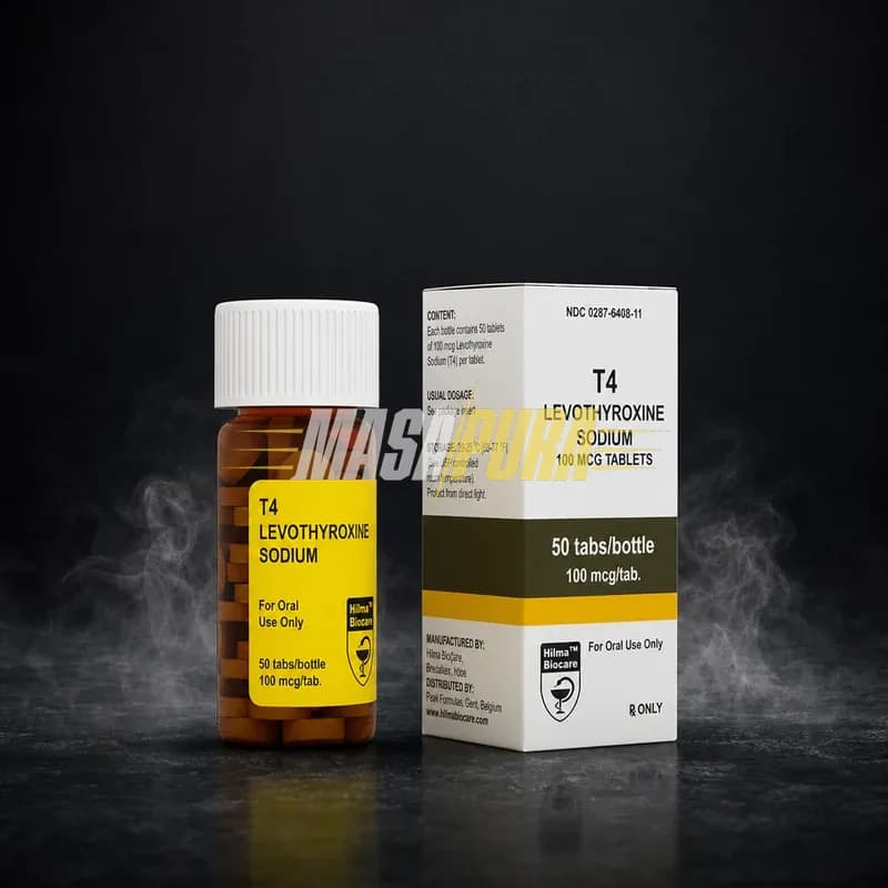 T4 - Levothyroxine Sodium 100mcg/tab 50 Compresse de la Hilma Biocare