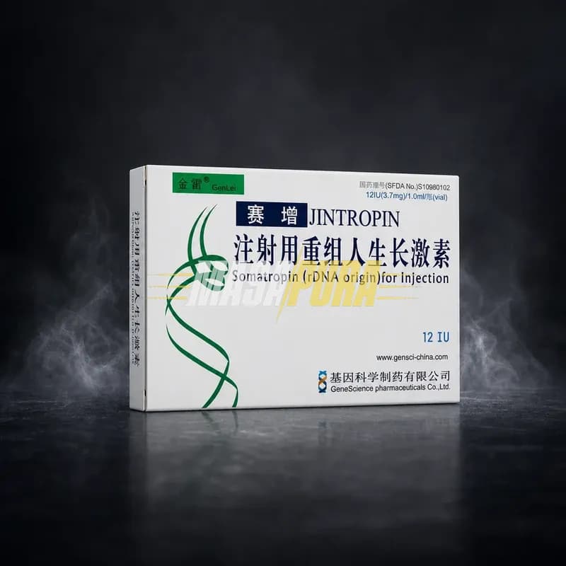 Jintropin 120 IU 12iu/vial 10 Vials de la Gensci