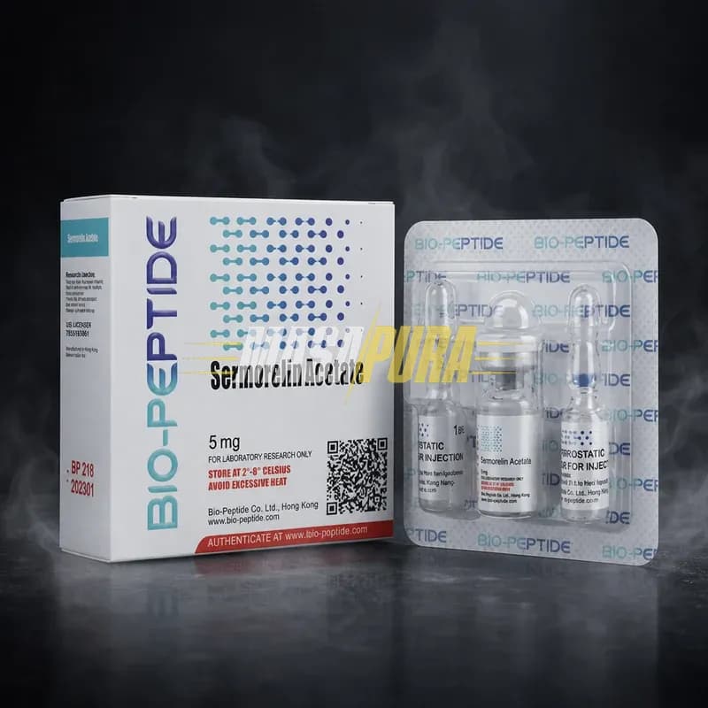 Sermorelin Acetate 5mg/vial 1 Vial de la Bio-Peptide