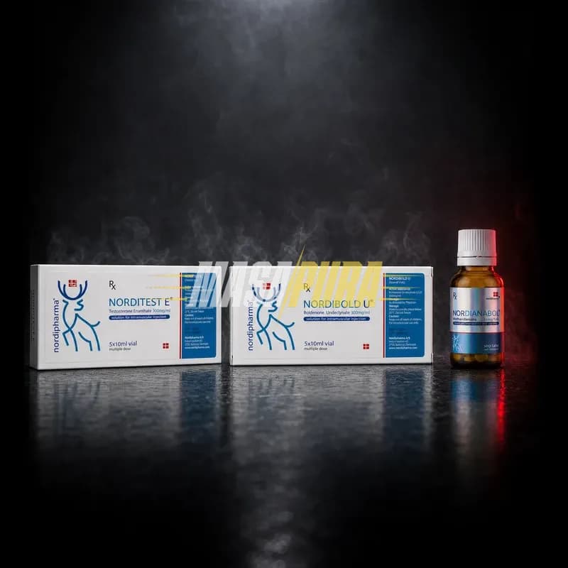 Nordi Mass Protocol – NordiTest E 300 + NordiBold U 300 + NordiAnabol 10mg