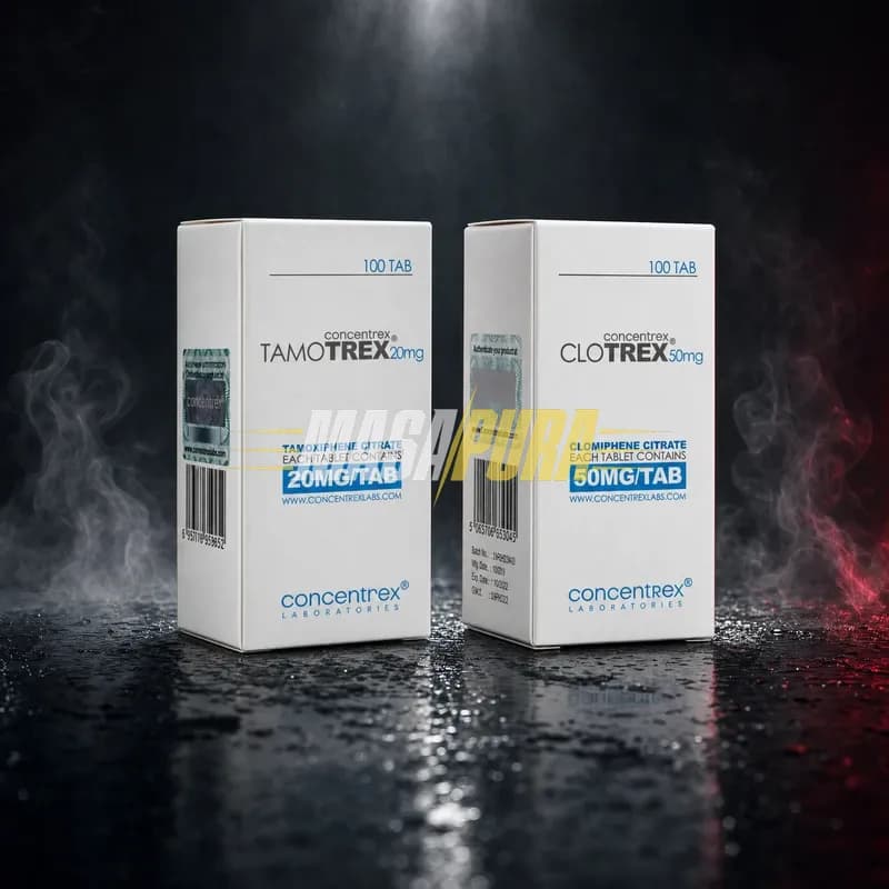 Concentrex PCT Protocol – TamoTrex 20mg + CloTrex 50mg