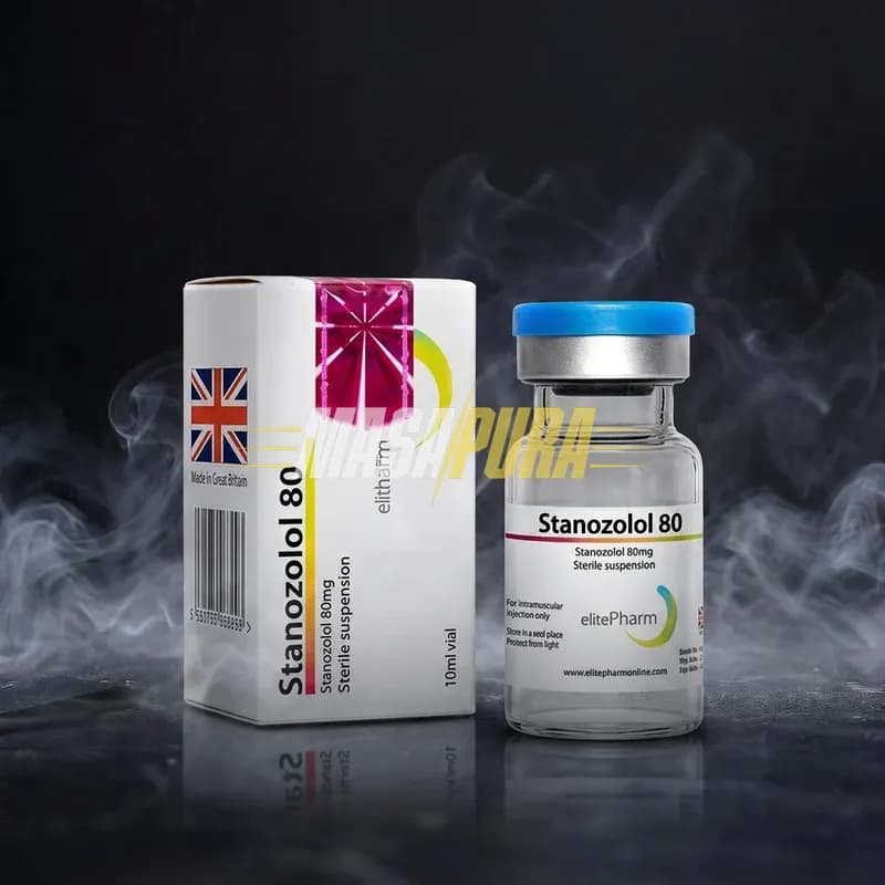 Stanozolol 80 80mg/ml 10ml Vial de la Elite Pharm