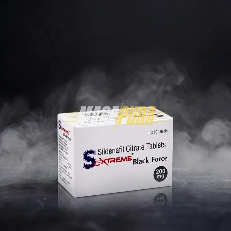 Sextreme Black Force 200mg/tab 100 Compresse de la Shree Venkatesh